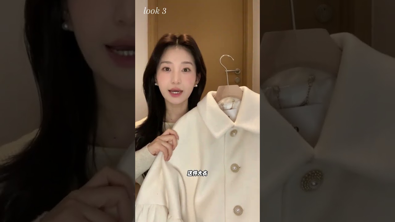 5 pieces Beautiful slimming autumn and winter coat sharing effortless