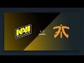 CS:GO - NaVi vs. Fnatic [Overpass] Map 1 - EU Matchday 8 - ESL Pro League Season 8