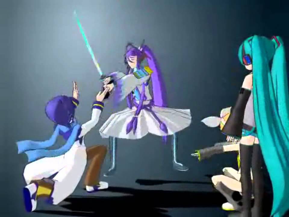 神威 ダンシング サムライ Mmd 中文字幕 Youtube