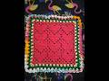 Vibrant Heart Crochet Table Mat #Crochet #knitting #homedecor #handmade #easy #wool #shorts #craft