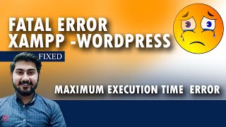 max_execution_time error XAMPP | How to increase maximum execution time in WordPress | #shorts