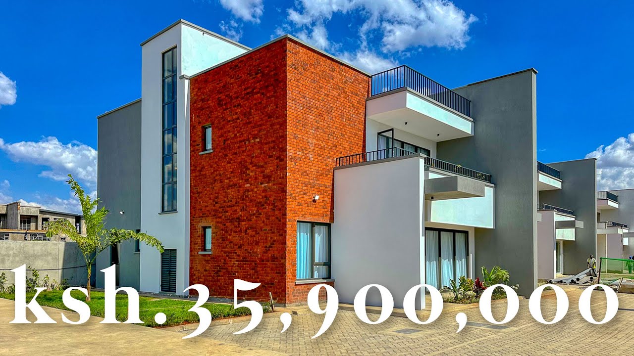 Насладитесь просторной роскошью в этой 💰35 900 000 ₽ 4-спальной вилле в Найроби | #вирусноевидео ...