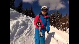 chick on sticks ski edit 2012/2013
