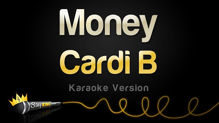 Money Karaoke version - Karaoke performance video thumbnail
