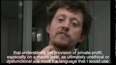 Donnie Maclurcan - Non-Profit Economy (English subtitles) www.possibilitymanagement.org