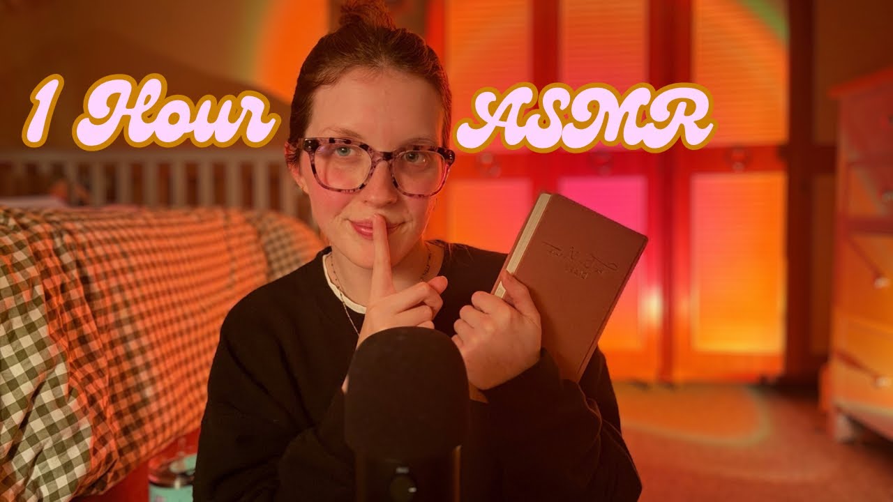 1-Hour relaxing background ASMR no talking - YouTube