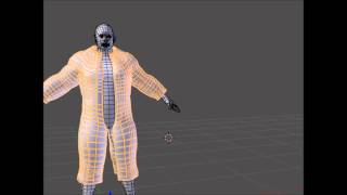 UMA 2.0 & Blender 2.76b Custom Content Creation Part 3: Making the Trenchcoat Model