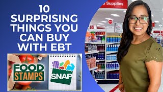 10 SURPRISING THINGS YOU DIDN'T KNOW YOU CAN BUY WITH YOUR EBT CARD IN 2023!!! (Snap  Food Stamps)