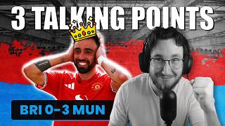 Konec dobrý, všechno dobré | Brighton 0-3 Manchester United | 3 TALKING POINTS