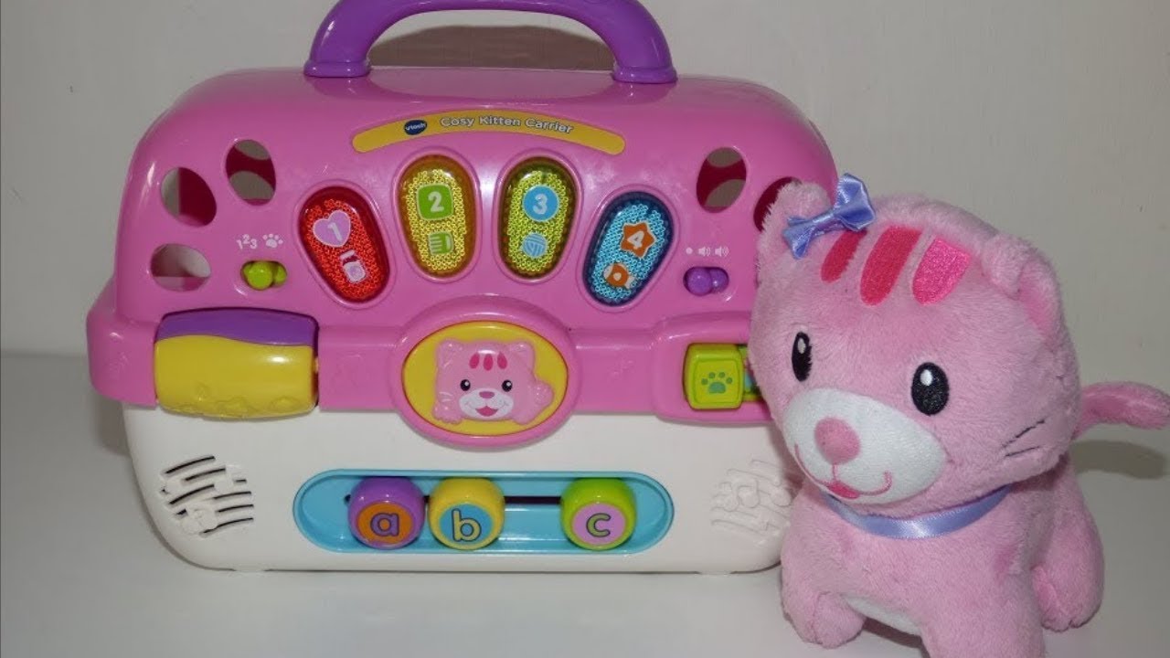 vtech cosy kitten carrier