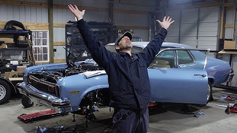 Terminator X LS swap... will it start this time?! 73 Nova 5.3L LM7 swap project.