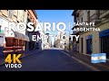 Rosario Argentina, New Lockdown, empty city (4k Walking tour)