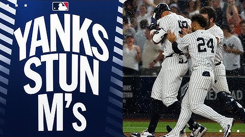 WHAT A COMEBACK! Yankees rally from 5-0 down in the 8th to win in extras!