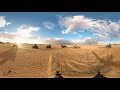 Surrounded by ATVs - Namib Desert - 4K 360° VR