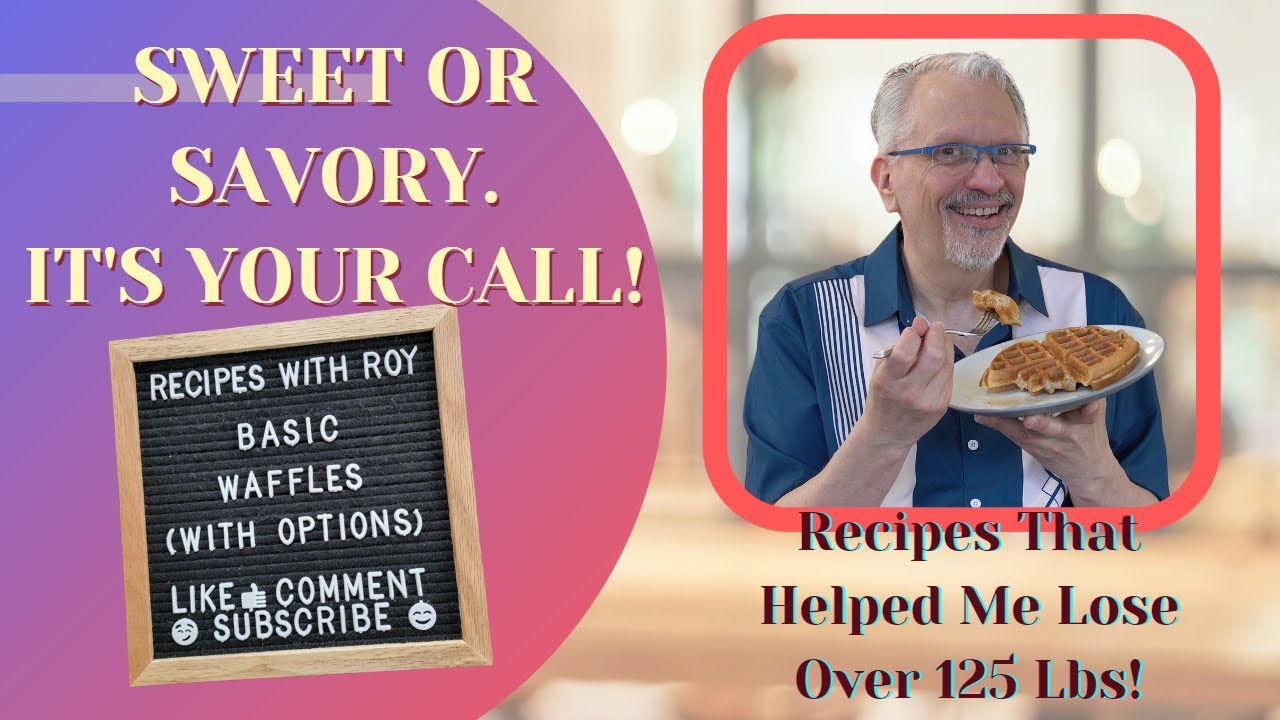 Light and Adaptable Waffles Make Them Sweet OR Savory Great for Any