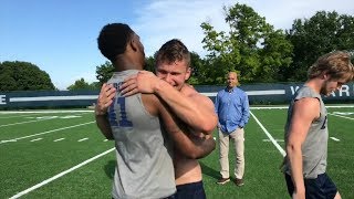 Football Coach Shocks Struggling Player with FullRide Scholarship Surprise