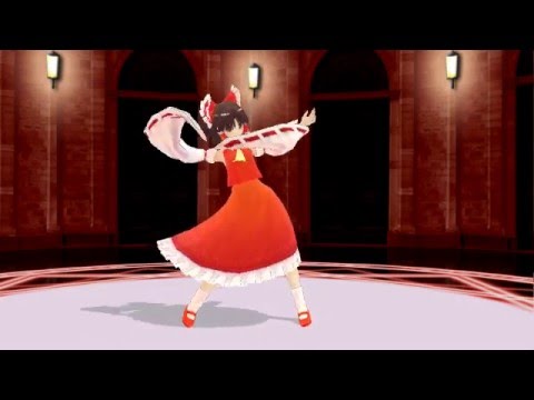 [東方ＭＭＤ]霊夢に千本桜を踊ってもらったのZE。