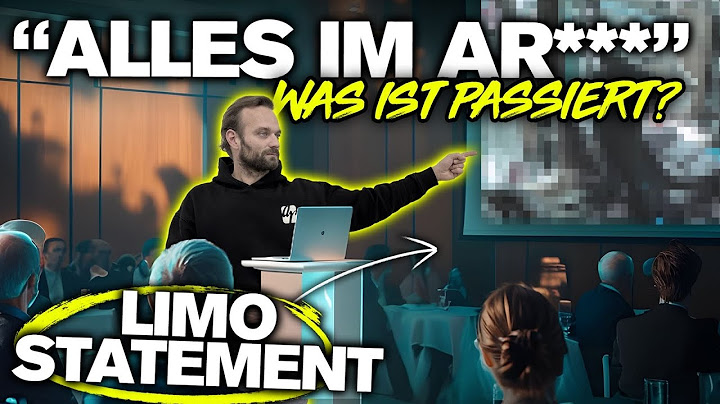 RS4 Limo - was WIRKLICH beim ersten Start passiert ist...