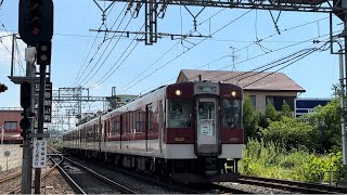 【久しぶりに京都線を走行！】近鉄5200系 VX06編成 タテ線団臨 新祝園駅通過シーン