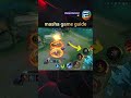 masha tutorial and game guide trick #mlbb #mobilelegends #mlbbmasha #mashamlbb #млбб