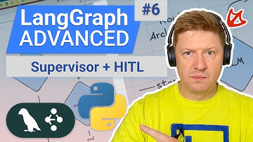 LangGraph Advanced – Combine Supervisor Architecture with Human in the Loop in Multi Agent AI System