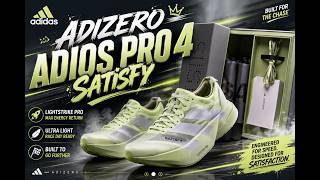 Adidas Adizero Adios Pro 4 Satisfy Men's Running Shoe Review
