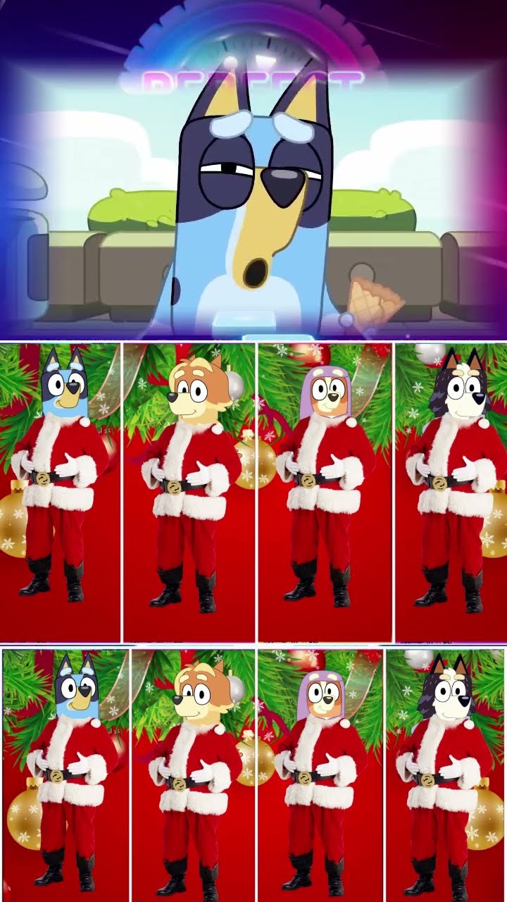 ????Christmas Bluey Bingo Team ? Christmas Bluey Bingo Team.Who Is Best?