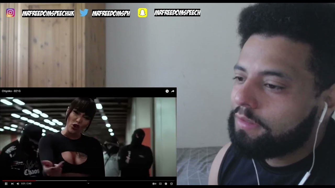 THE BEST IRANIAN FEMALE RAPPER  *UK🇬🇧REACTION* 🇮🇷  Chiyoko  -  021G  IRANIAN RAP