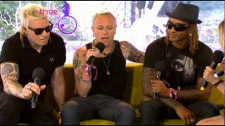 The Prodigy interview before show at Glastonbury 2009