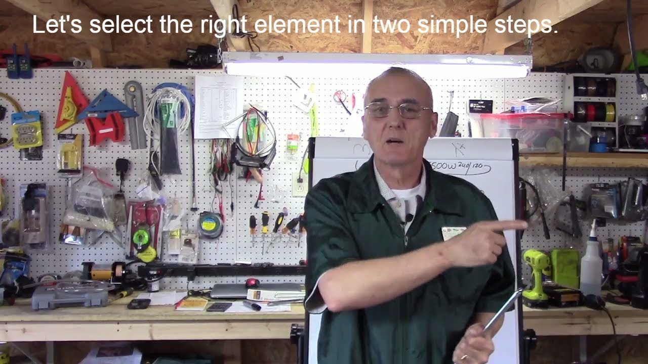 SELECTING THE PROPER HEATING ELEMENT SIMPLIFIED - YouTube