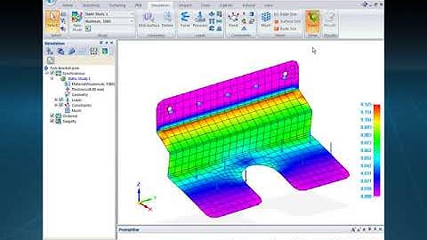 Solid Edge Solid Edge Simulation, Mid Plane Surface  - Shubban Technologies -  79049 69667