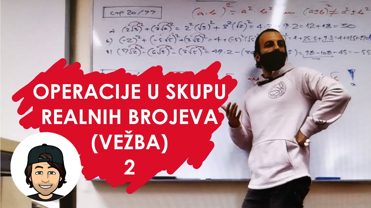 Realni Brojevi VeŽba 2 Youtube