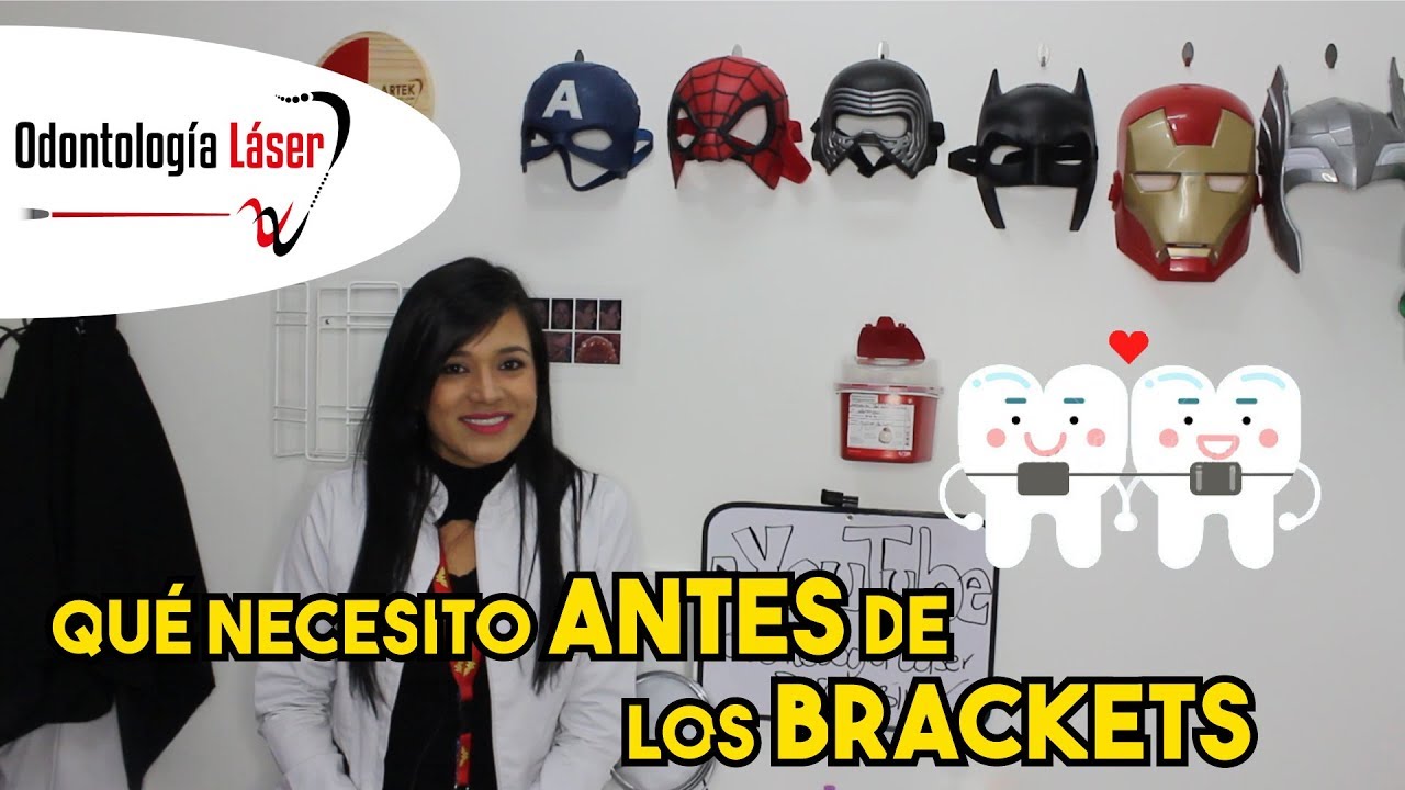Qué necesito ANTES de los Brackets - Odontología Láser