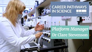 Career Pathways in Science: Platform Manager Clare Stevenson