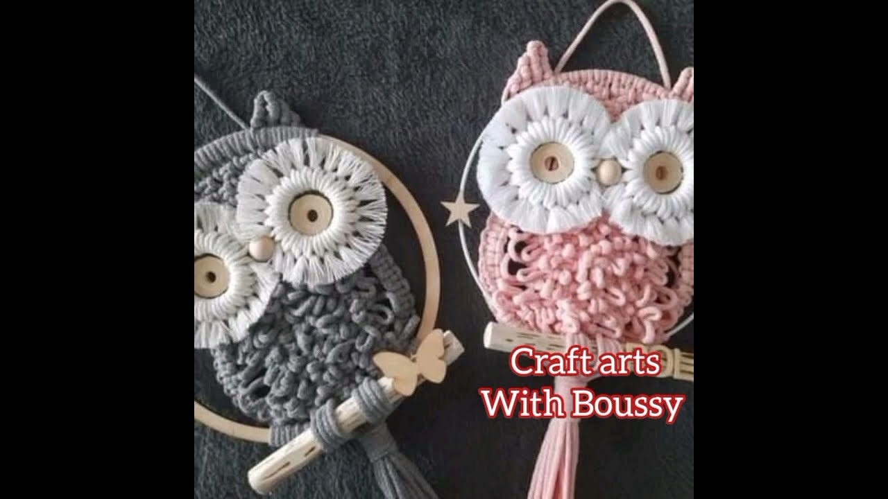 macrame owl new design