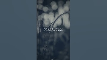 تلاوة عطرة 💚 ما تيسر من سورة القيامة بصوت القارئ #ياسر_الدوسري #قران_كريم #quran #viral # #foryou