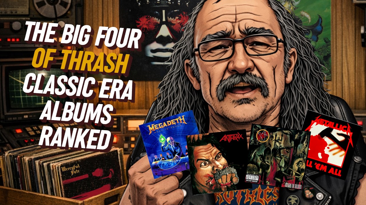 THE BIG FOUR OF THRASH: CLASSIC ERA ALBUMS RANKED (METALLICA