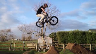 Winter sessions: calebs backyard dirtjumps