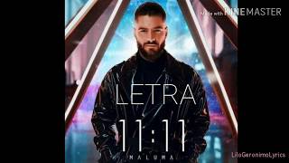 11 PM + MALUMA +  LETRA #Maluma #11pm