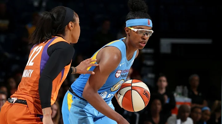 Diamond DeShields Leads Sky With 25 Points vs. Mer...