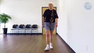 Multiple Sclerosis Gait Example | Anterior-Posterior View