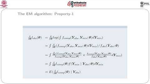 M-18. The expectation maximisation (EM) algorithm