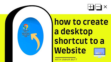How to Create a Desktop Shortcut to a Website