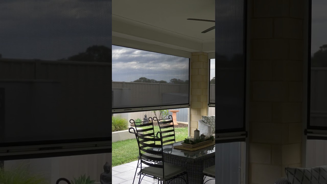 Ziptrak® Outdoor Blinds | All About Shade