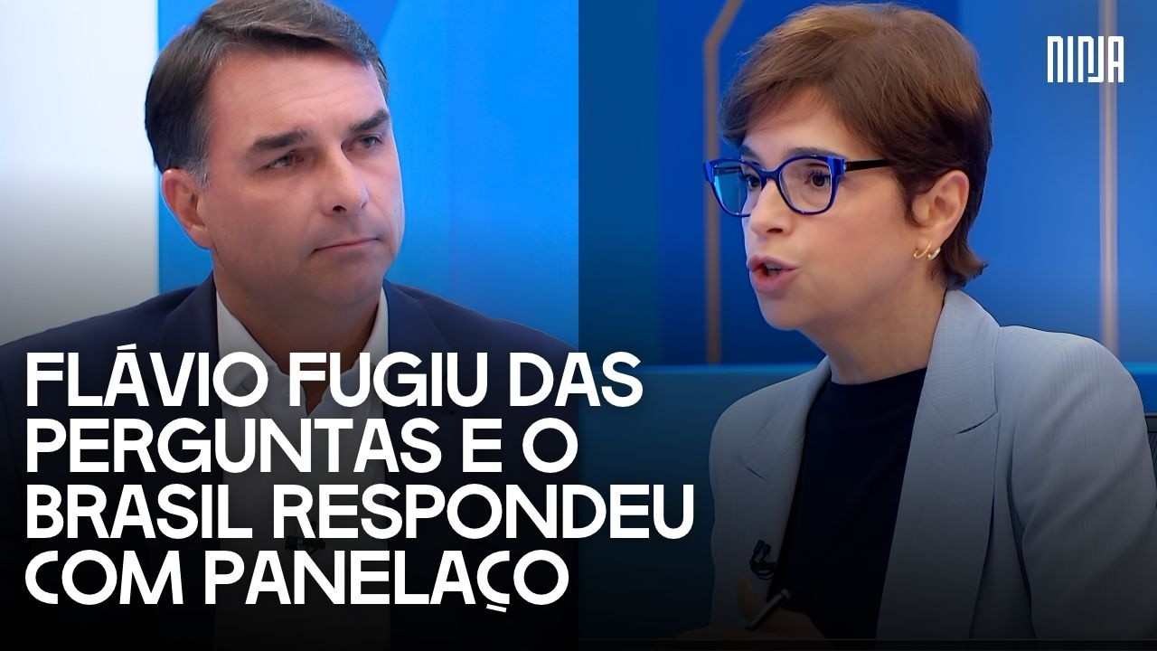 🔥Renata Lo Prete perdeu a paciência com Flávio na sabatina do JN e precisou intervir várias vezes🔥
