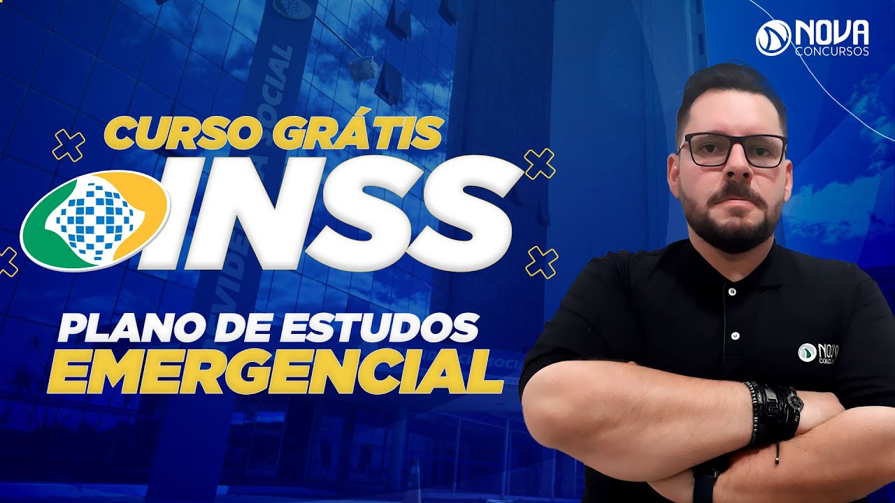 Concurso INSS 2022 Plano De Estudos Emergencial YouTube concurso-inss-2022-plano-de-estudos-emergencial-youtube