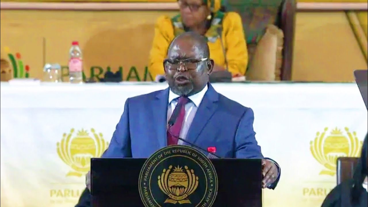 Budget Speech 2024 by Finance Minister Enoch Godongwana.Petrol Prices ...