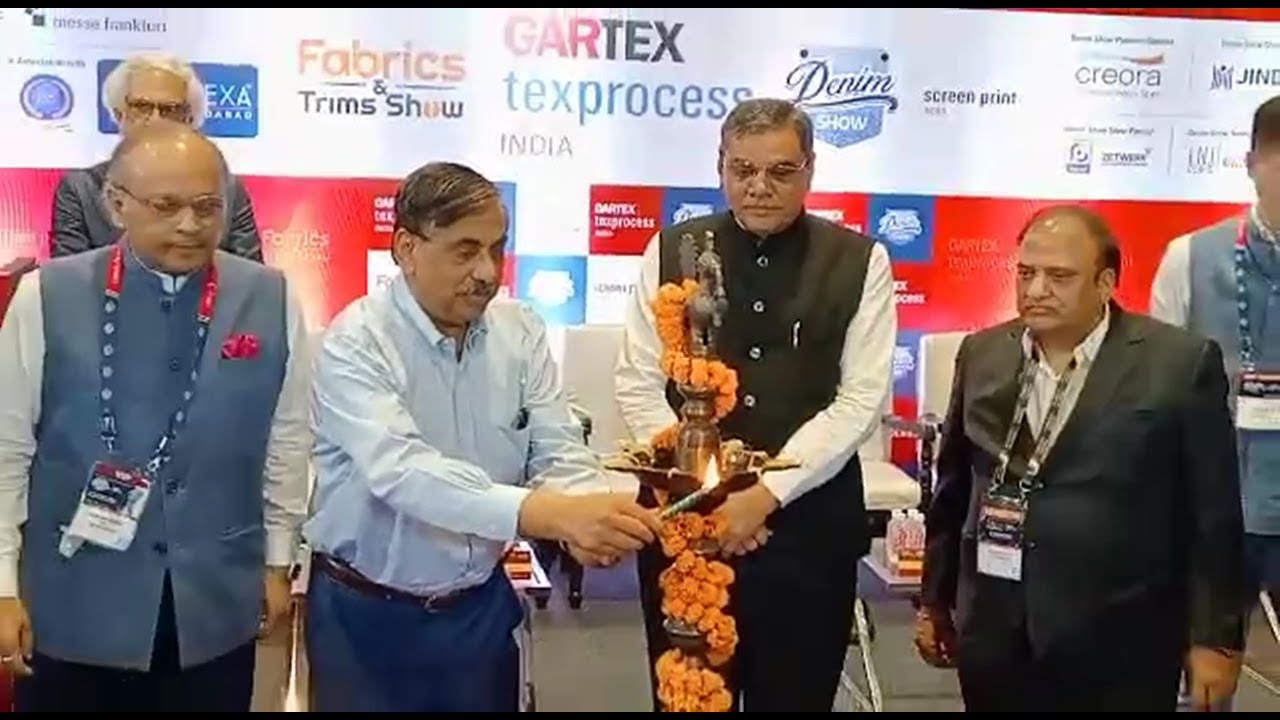 U.P Singh, Secretary, Ministry of Textiles, inaugurates 'Gartex