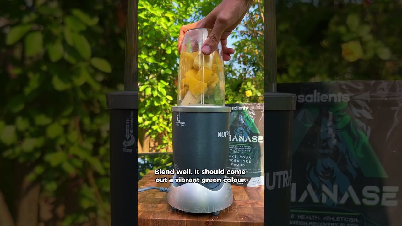 Tasty Tropical Smoothie Recipe with ATHANASE® Superfood Blend for Men - SALIENTS®