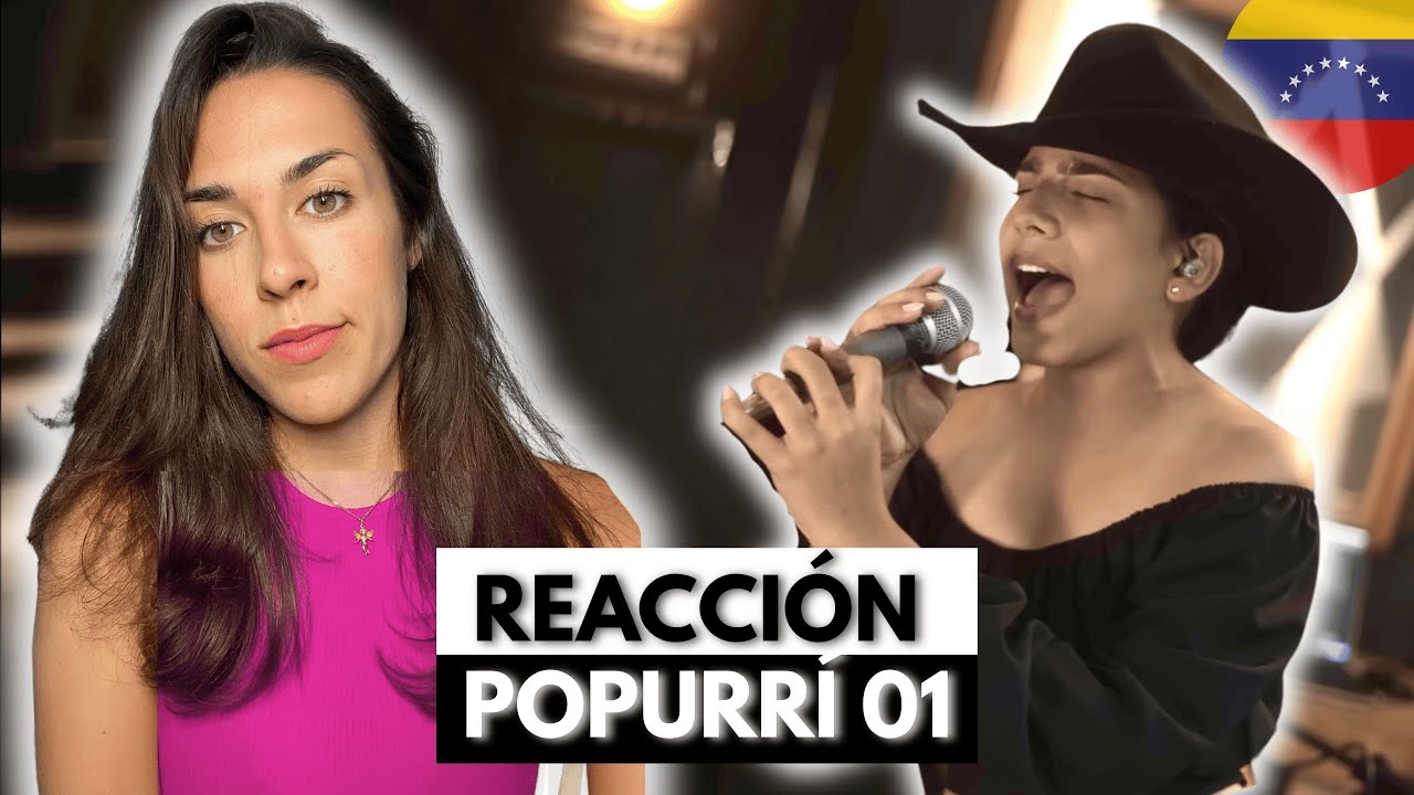 🔥🇩🇪ALEMANA reacciona al POPURRÍ 01 - EMILY GALAVIZ (Música llanera)